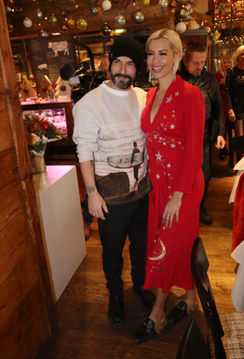 Marc Terenzi & Verena Kerth  @ Christmas Charity Lunch zugunsten der McDonald’s Kinderhilfe Stiftung am 12.12.2022 im Restaurant Käfer-Schänke in München